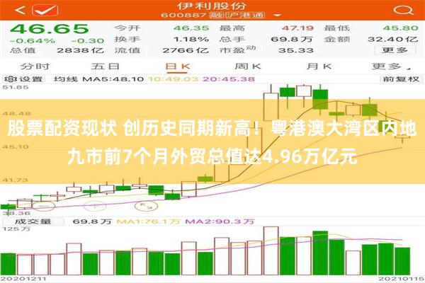 股票配资现状 创历史同期新高！粤港澳大湾区内地九市前7个月外贸总值达4.96万亿元